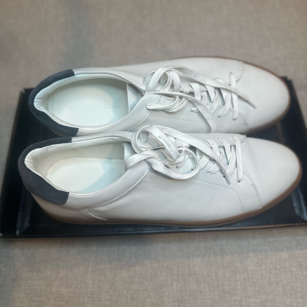 Nordstrom White and Black Men's Sneakers